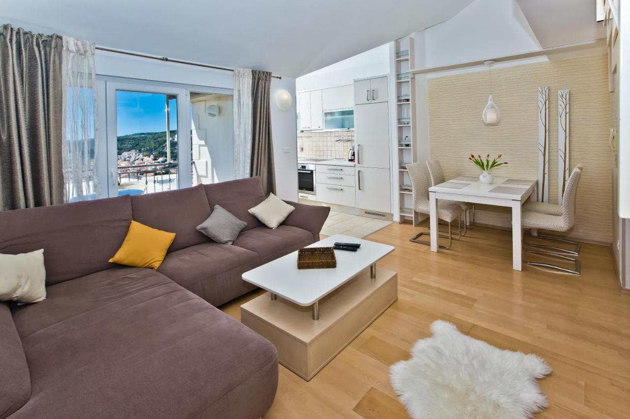 Relaxing holiday sunset apartment Hvar Town Eksteriør bilde